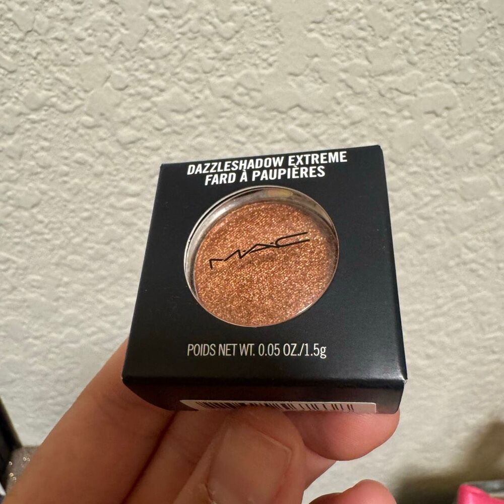 Mac Cosmetics Couture Copper Dazzleshadow Extreme Eyeshadow BNIB